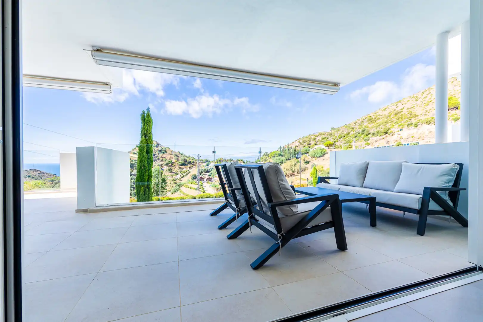 Terraza de Planta baja en venta en Ojén con Aire acondicionado, Terraza y Piscina