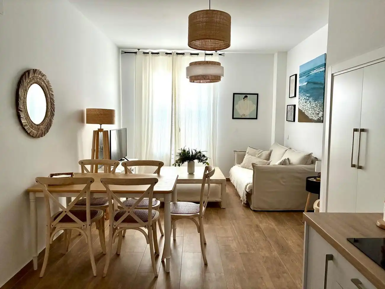 Sala de estar de Apartamento en venta en Conil de la Frontera con Aire acondicionado, Calefacción y Terraza