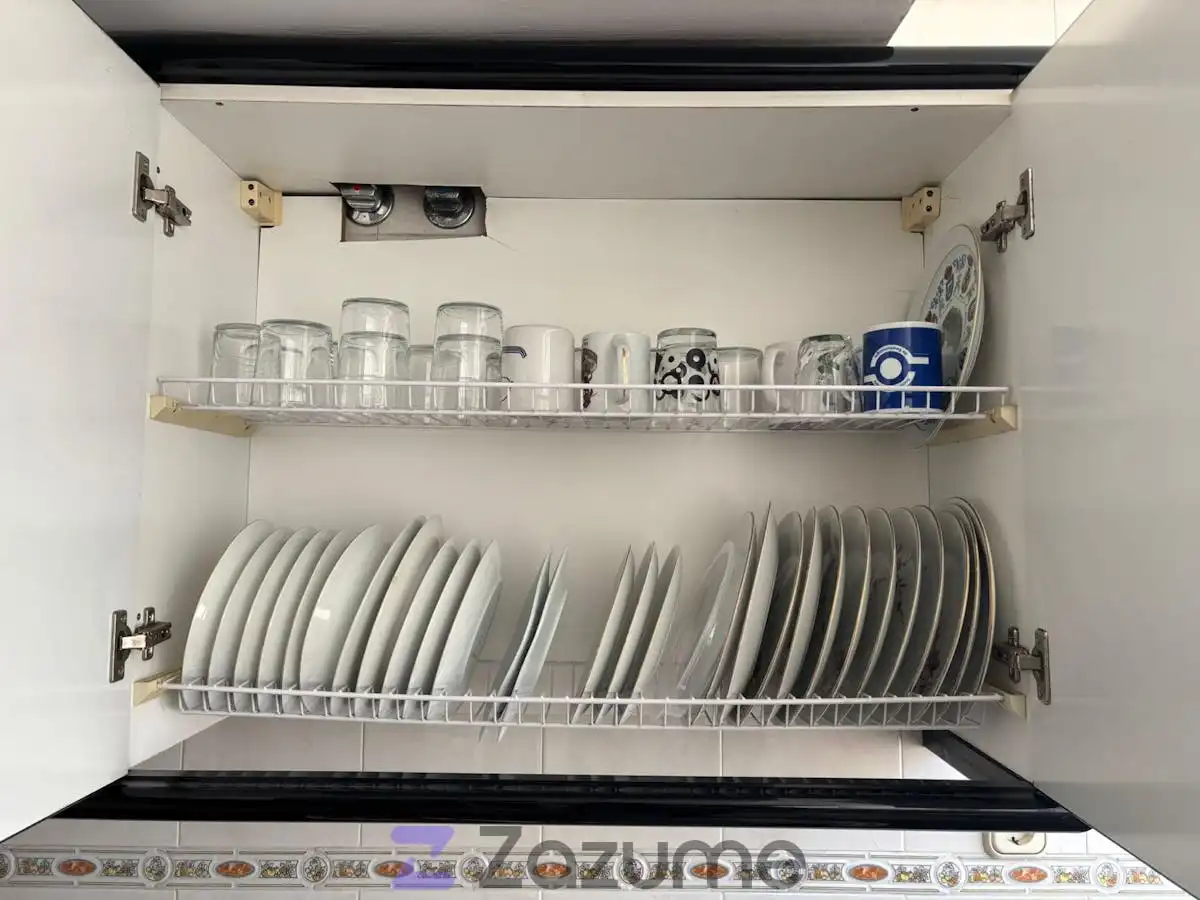 Kitchen of Flat for rent in Granada  with Air Conditioner, Heating and Furnished