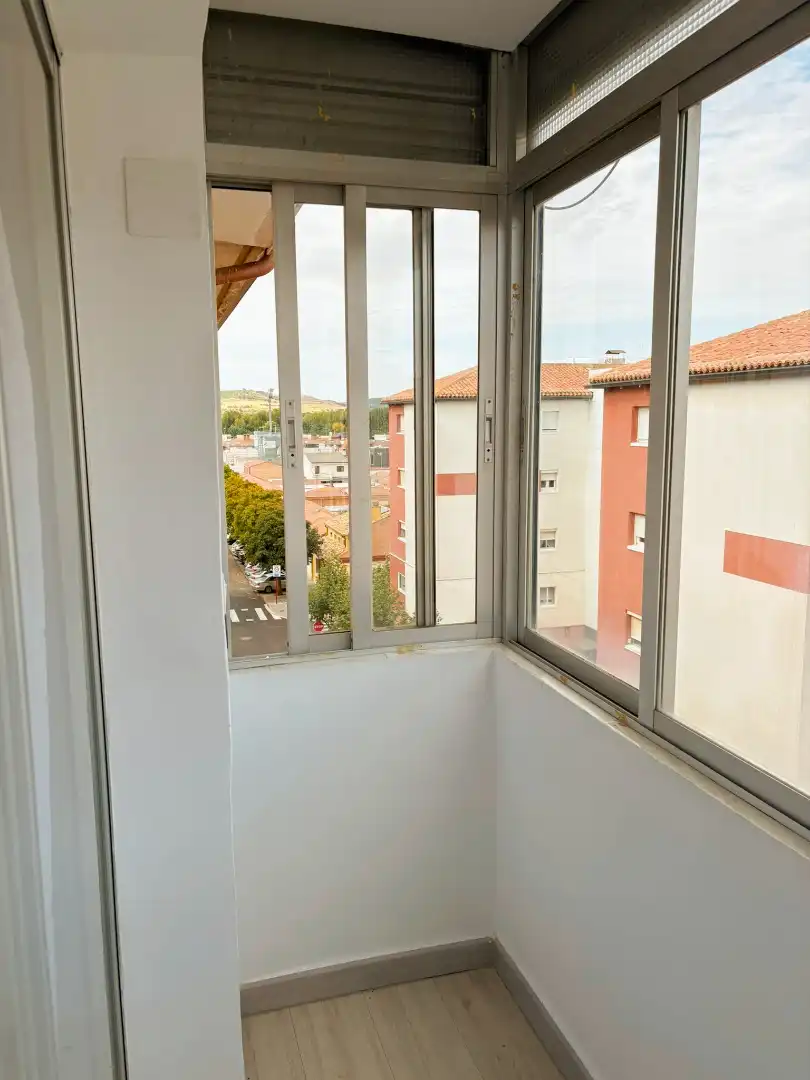 Balcony of Flat for sale in Palencia  with Heating, Terrace and Furnished