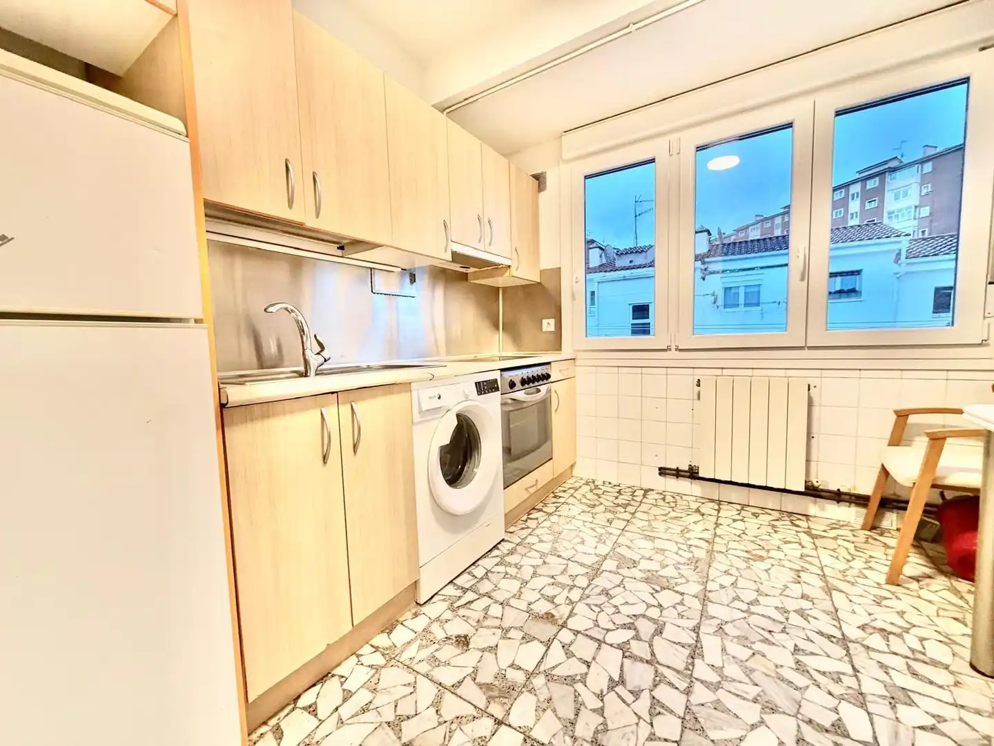 Cocina de Piso en venta en  Pamplona / Iruña con Calefacción
