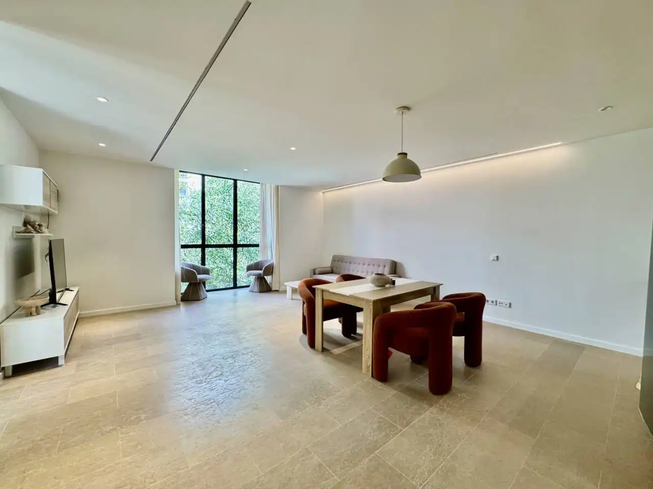 Wohnzimmer von Wohnung zur Miete in Centre