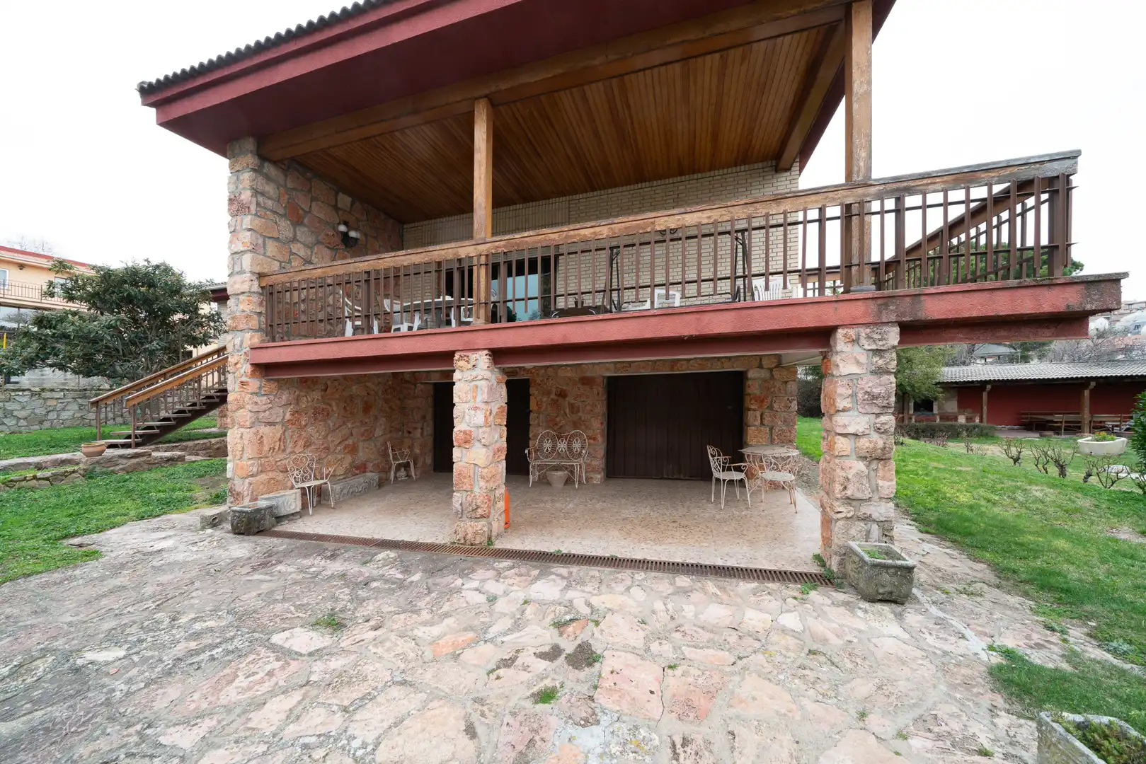 Terraza de Casa o chalet en venta en El Molar (Madrid) con Calefacción, Jardín privado y Terraza
