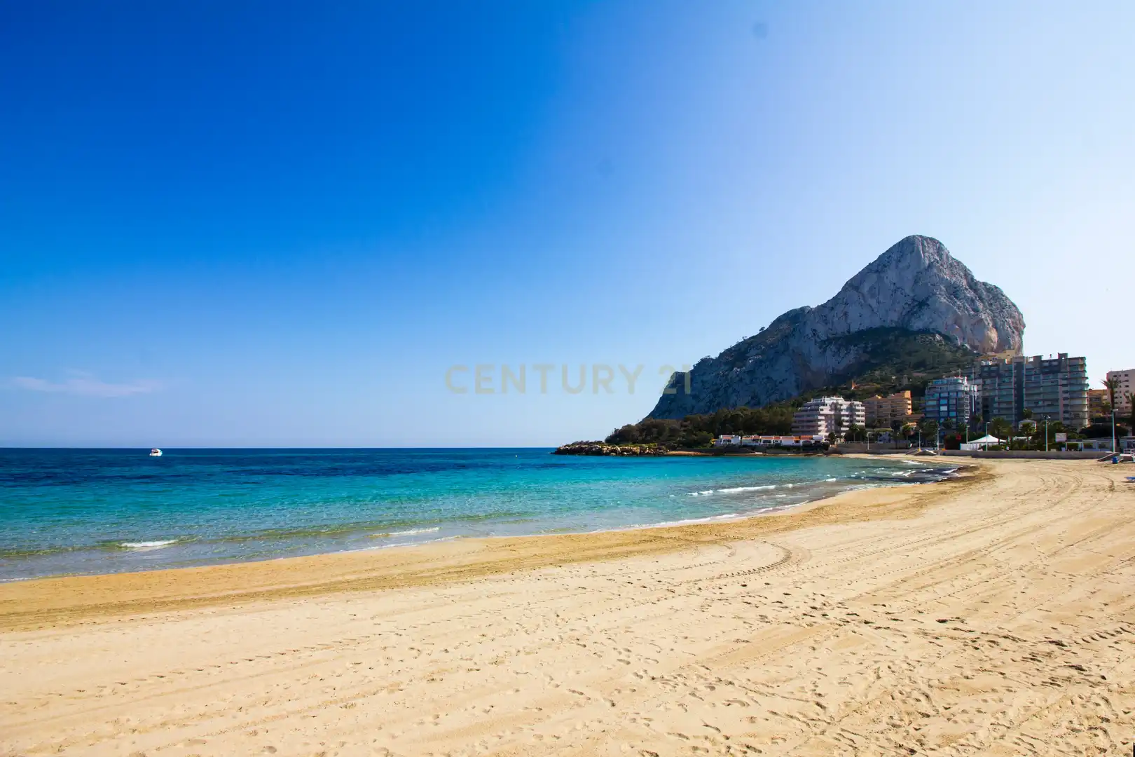 Vista exterior de Apartament de lloguer en Calpe / Calp amb Aire condicionat, Rentadora i Microones