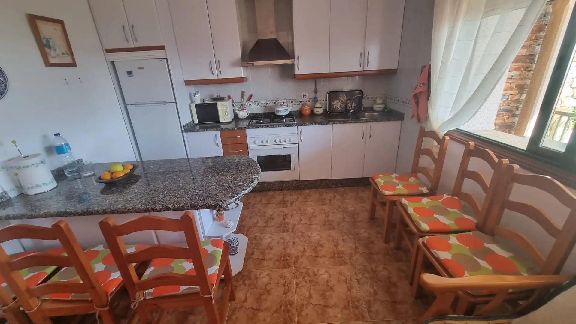 Kitchen of Detached homes for rent in Sanxenxo  with Private garden, Terrace and Furnished