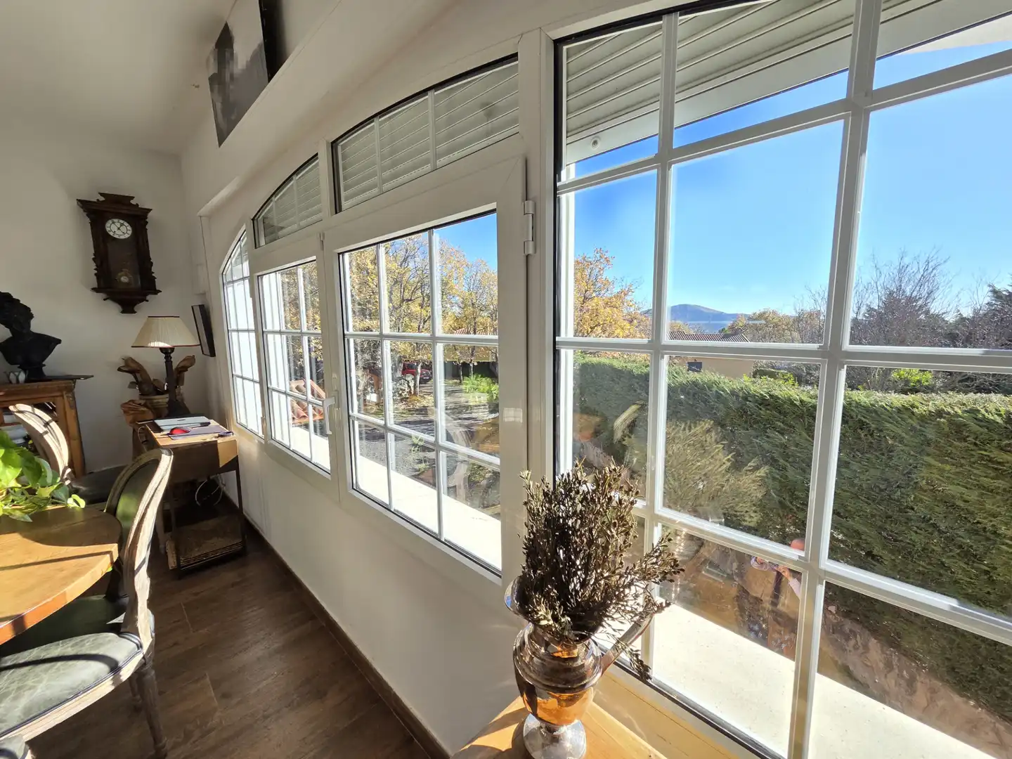 Terraza de Casa o chalet en venta en Santa María de la Alameda con Calefacción, Jardín privado y Amueblado