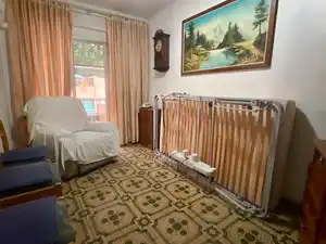 Living room of Flat for sale in Valencia  with Air Conditioner, Furnished and Oven