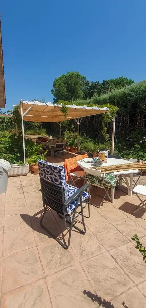 Terraza de Casa o chalet en venta en El Casar con Terraza, Trastero y Piscina