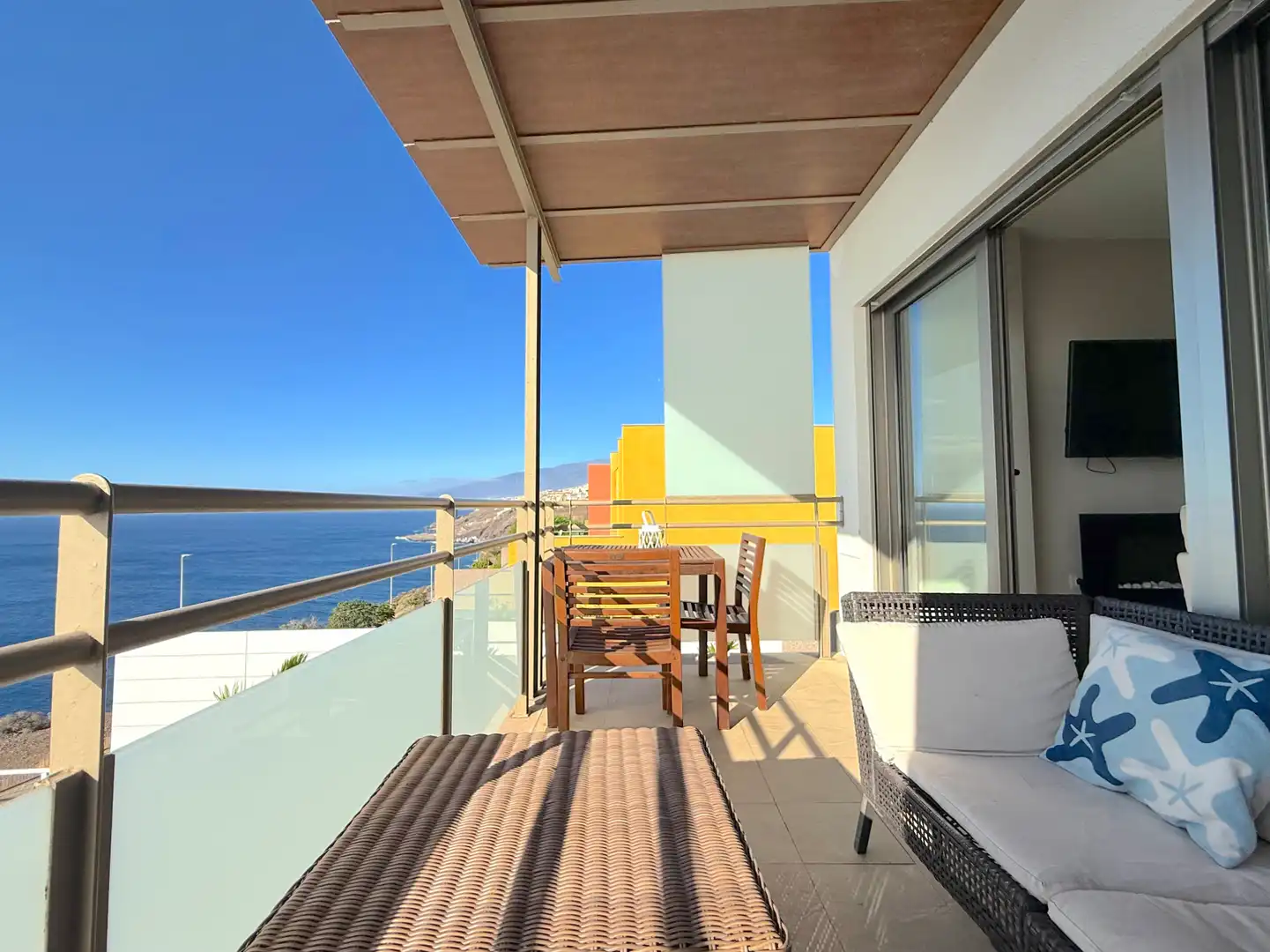 Terraza de Casa o chalet de alquiler en Santa Cruz de Tenerife con Aire acondicionado, Jardín privado y Parquet