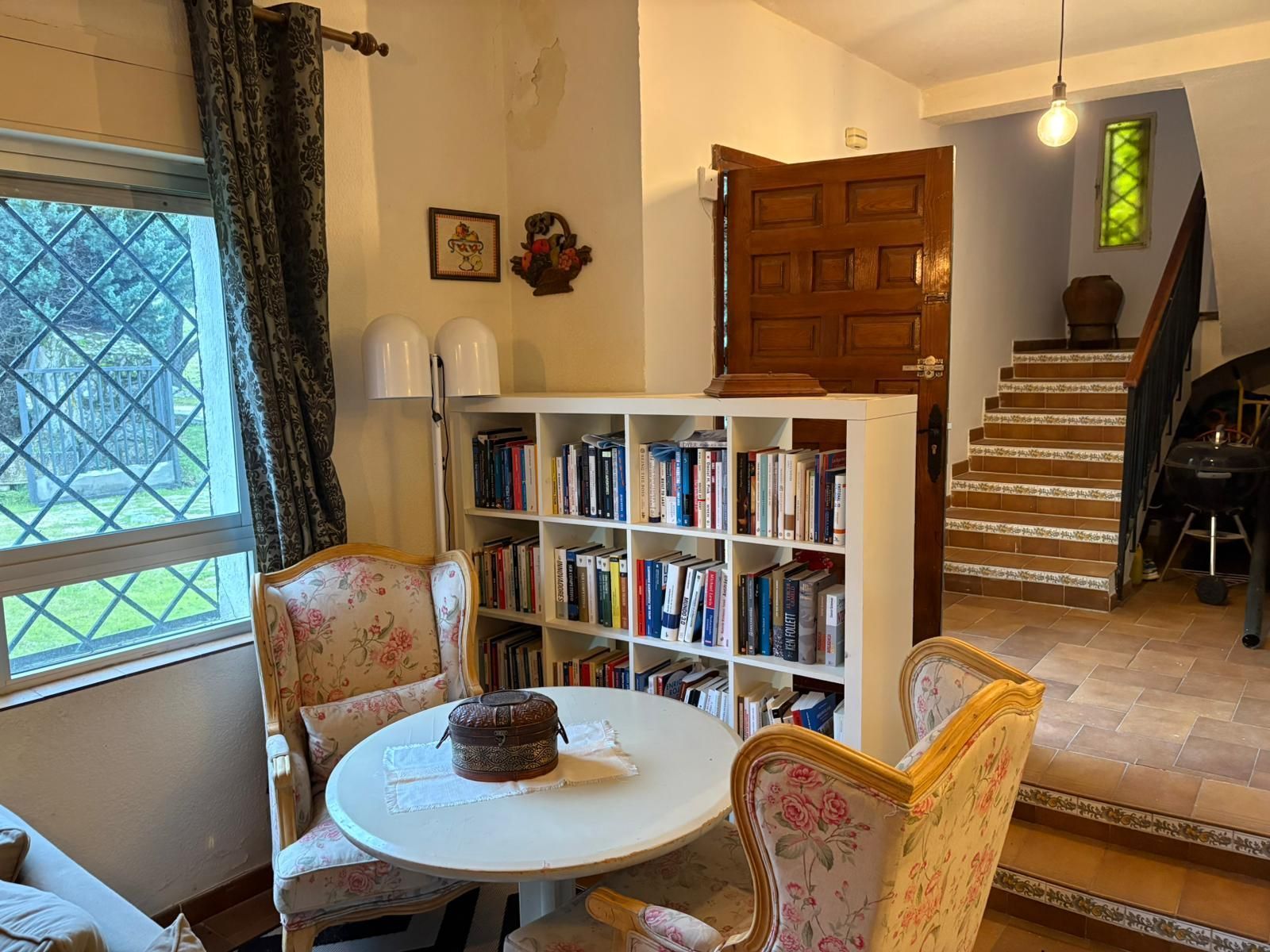 Menjador de Casa o xalet en venda en Collado Villalba amb Calefacció, Jardí privat i Traster