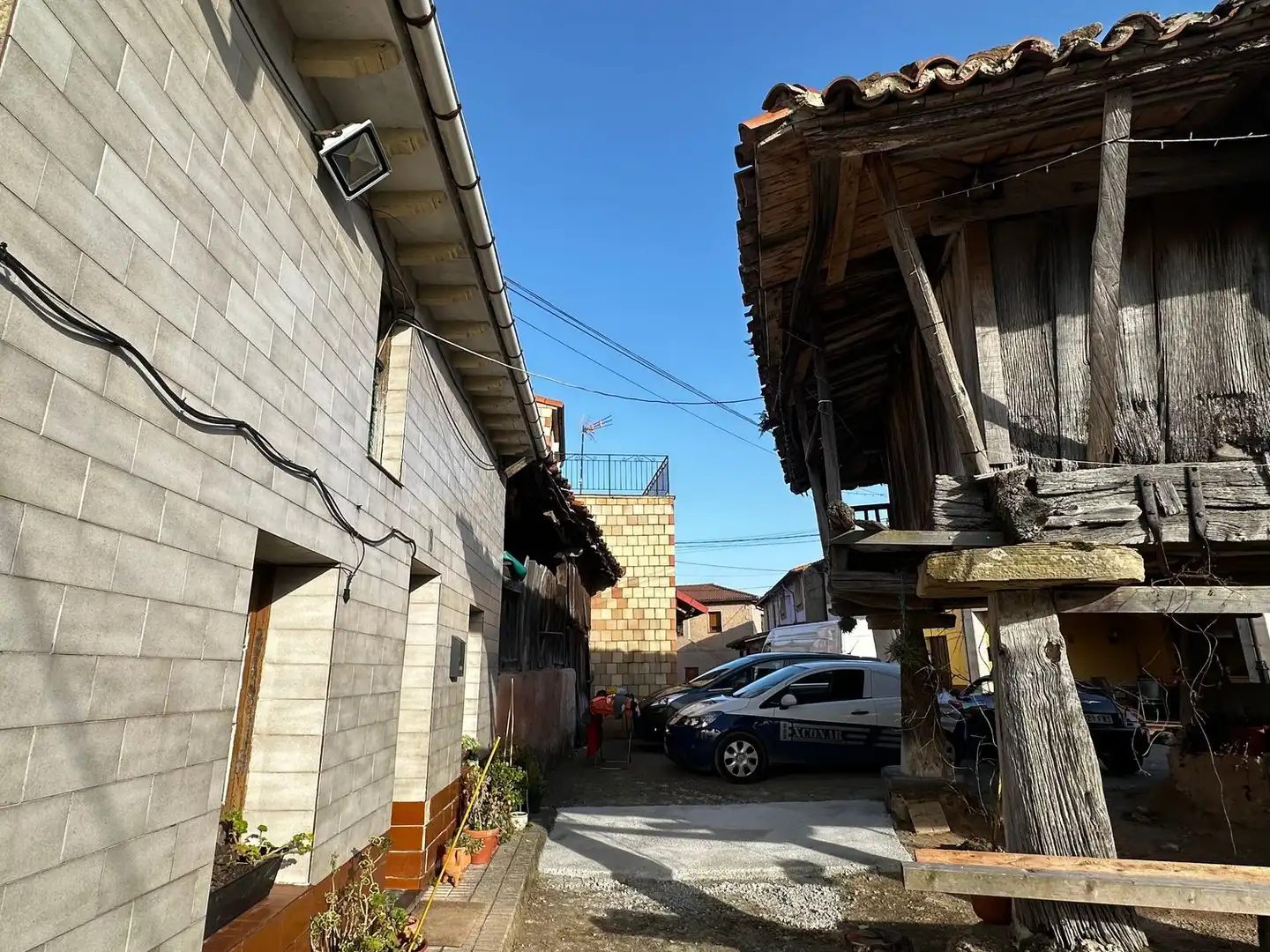 Exterior view of Houses for sale in Siero  with Heating, Terrace and Storage room