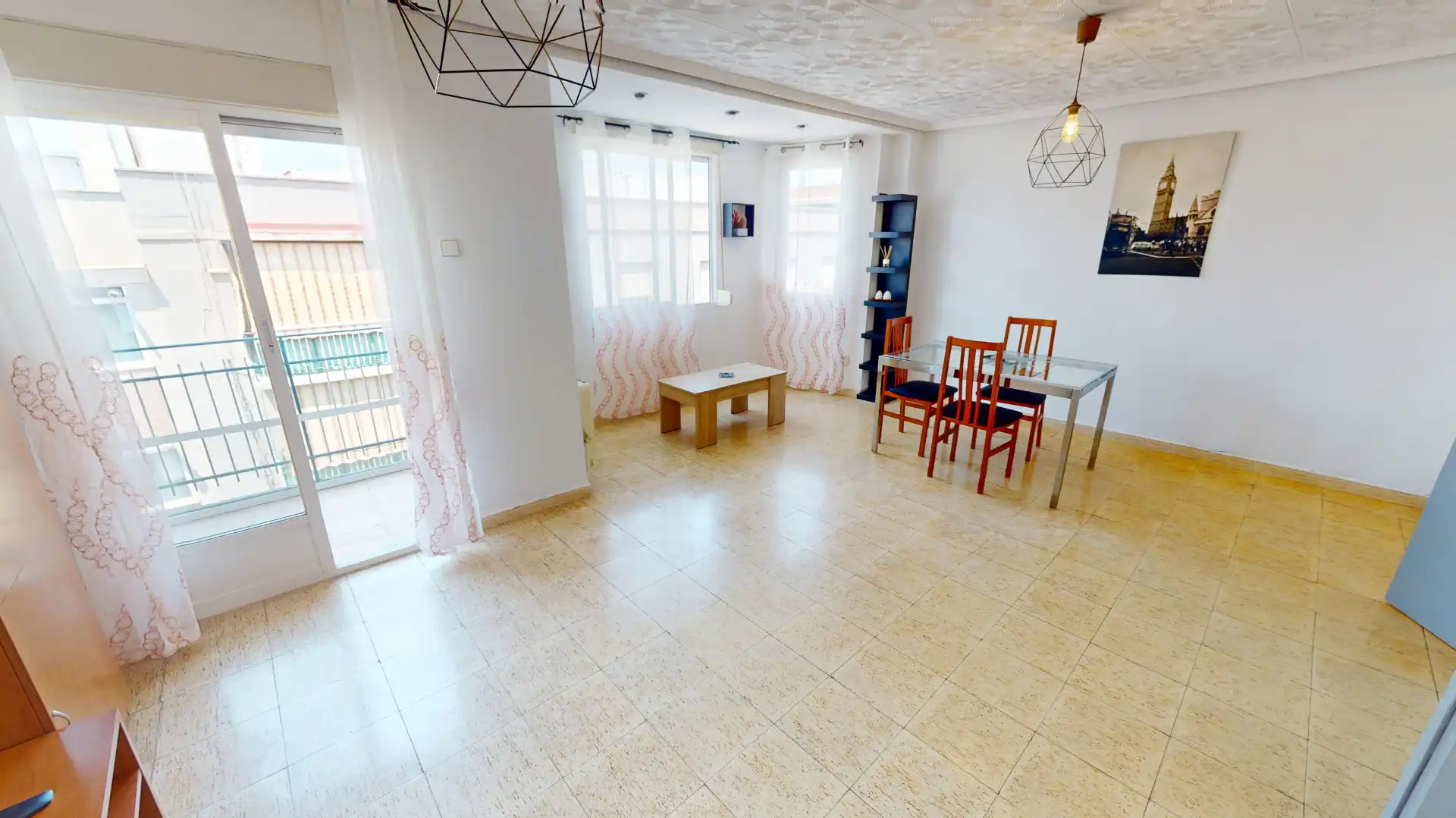 Sala de estar de Piso en venta en Elche / Elx con Aire acondicionado y Balcón