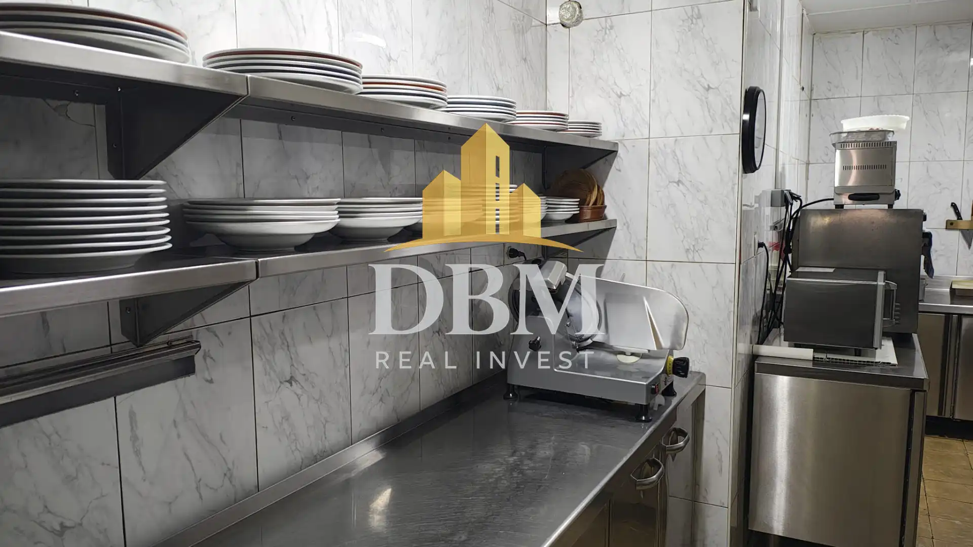 Cocina de Local en traspaso en Barcelona con Aire acondicionado, Calefacción y Terraza