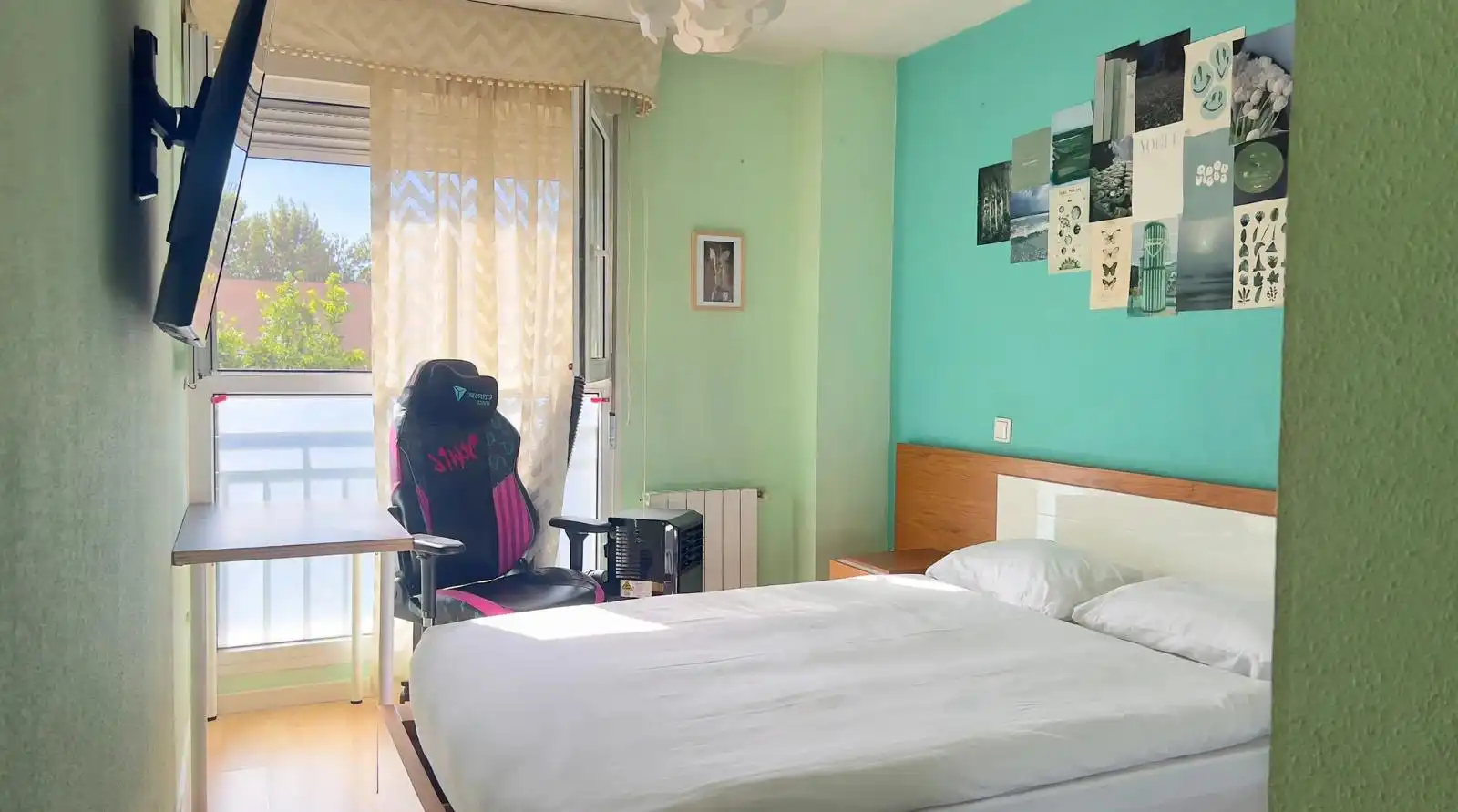 Schlafzimmer von Wohnung zum Verkauf in Humanes de Madrid mit Klimaanlage, Heizung und Terrasse