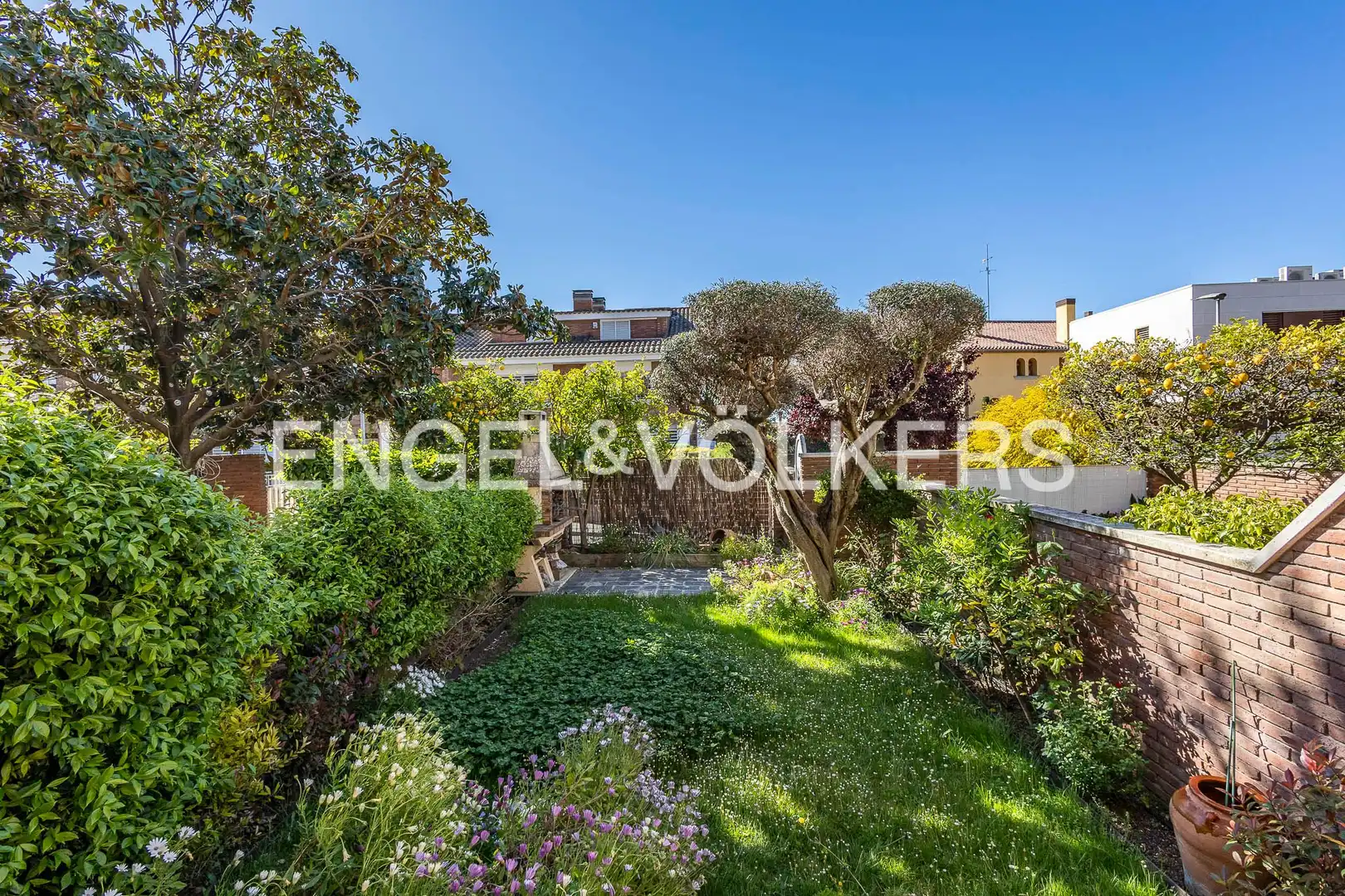 Garden of Houses for sale in Sant Feliu de Llobregat  with Heating, Private garden and Terrace
