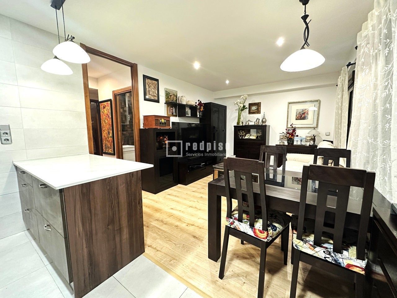 Dining room of Flat for sale in  Madrid Capital