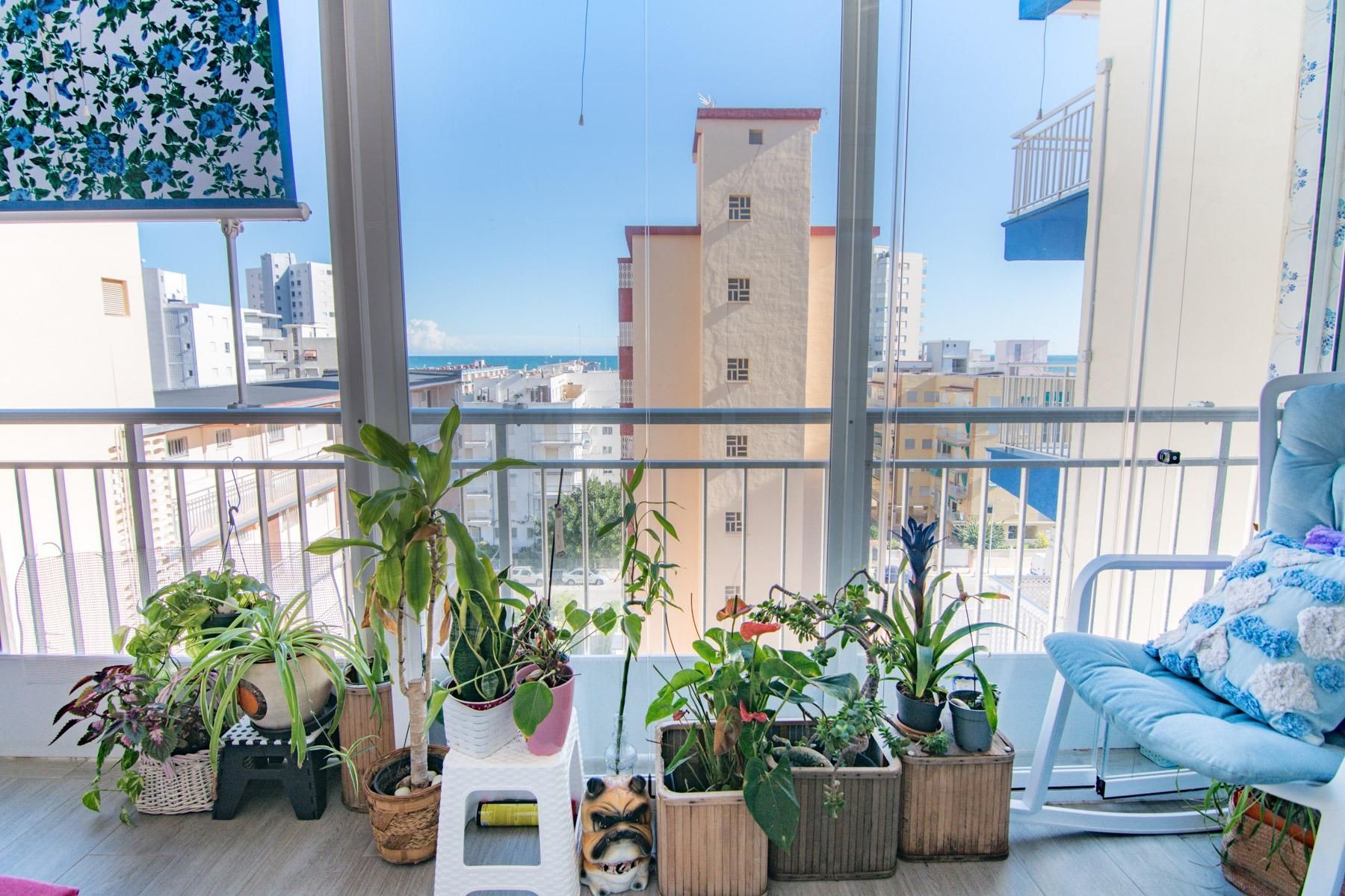 Terrassa de Apartament en venda en Gandia amb Aire condicionat, Jardí privat i Terrassa