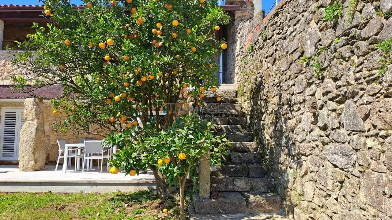 Jardí de Casa o xalet en venda en O Rosal   amb Calefacció, Jardí privat i Terrassa