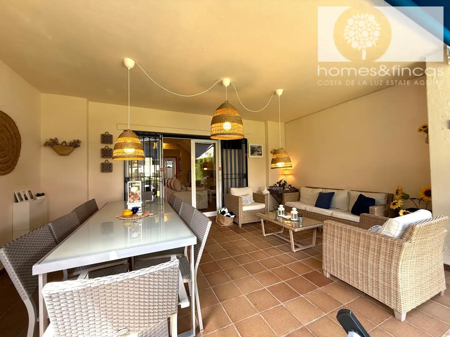 Terrace of Houses for sale in Ayamonte  with Air Conditioner, Terrace and Furnished