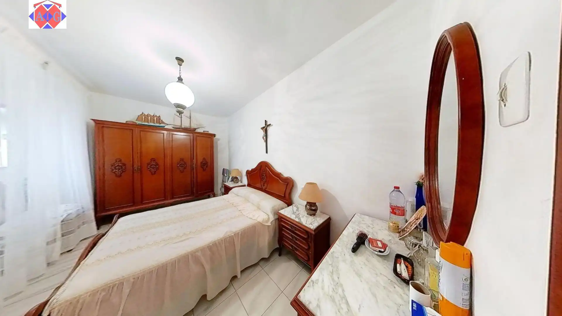 Bedroom of Apartments for sale in Gualchos  with Terrace, Furnished and Balcony