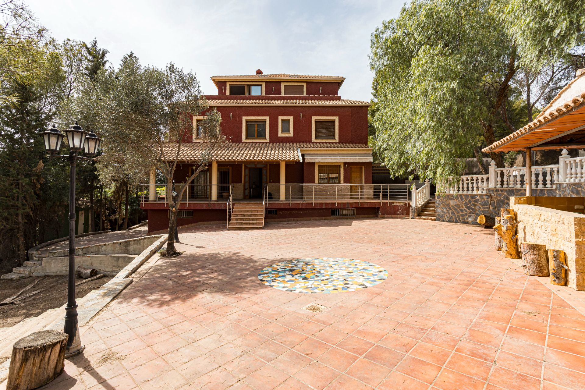 Vista exterior de Casa adosada en venda en  Murcia Capital amb Jardí privat, Parquet i Terrassa