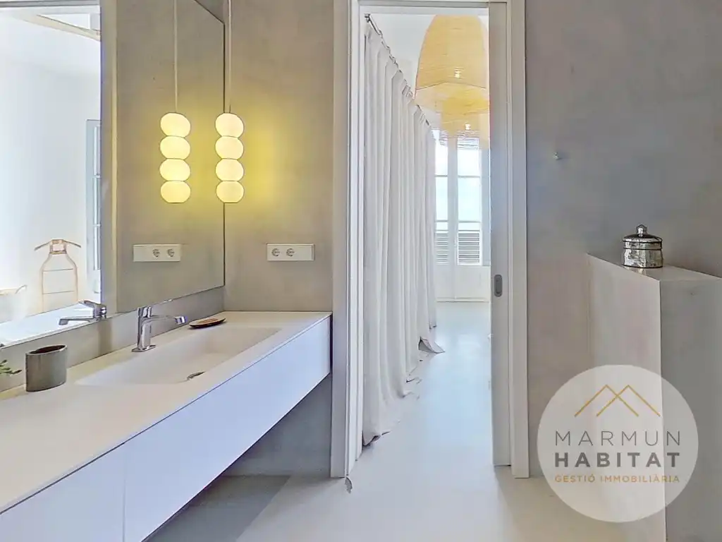 Baño de Casa o chalet de alquiler en Caldes d'Estrac con Terraza, Piscina y Amueblado