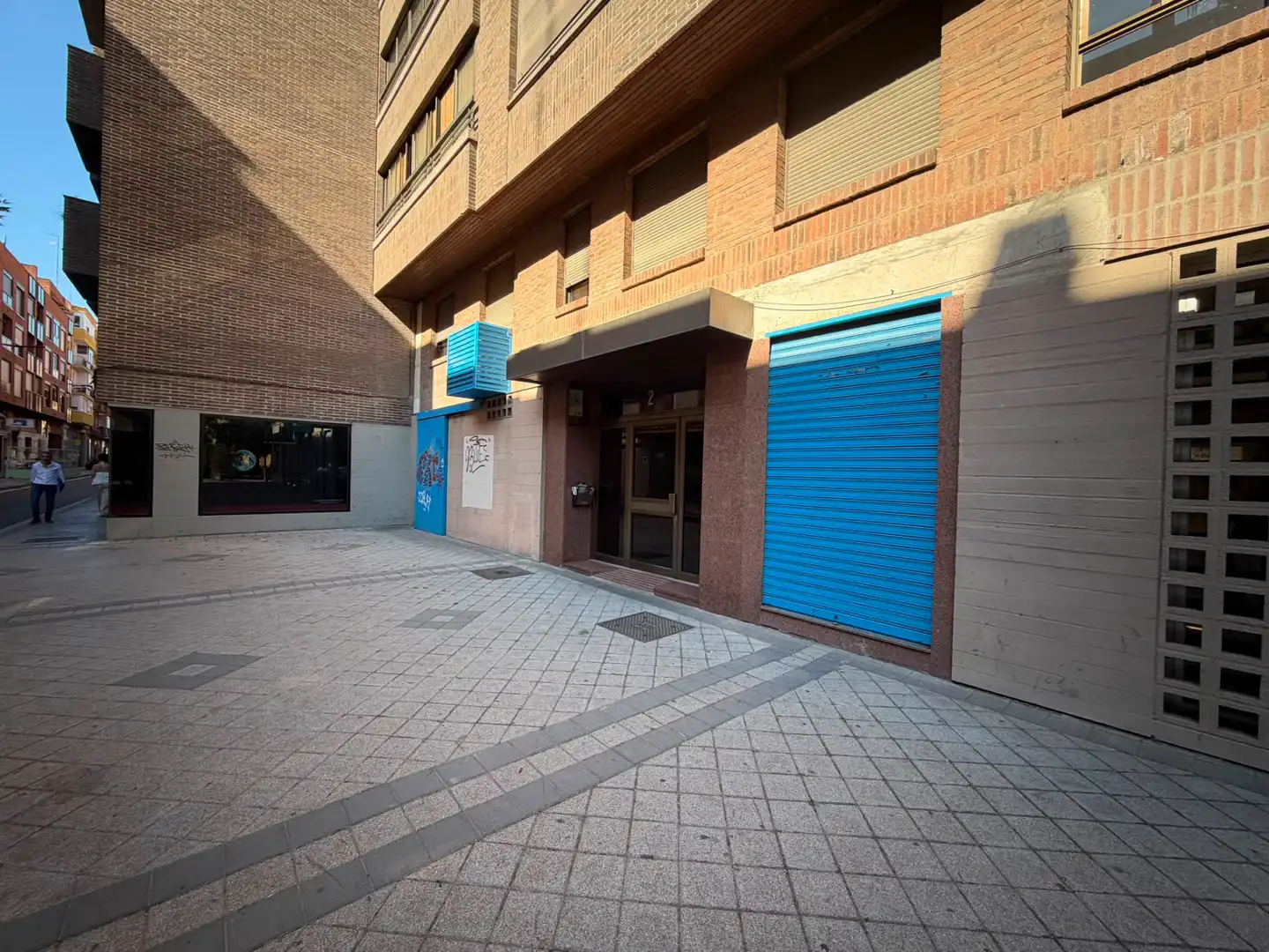 Vista exterior de Local de lloguer en Valladolid amb Aire condicionat