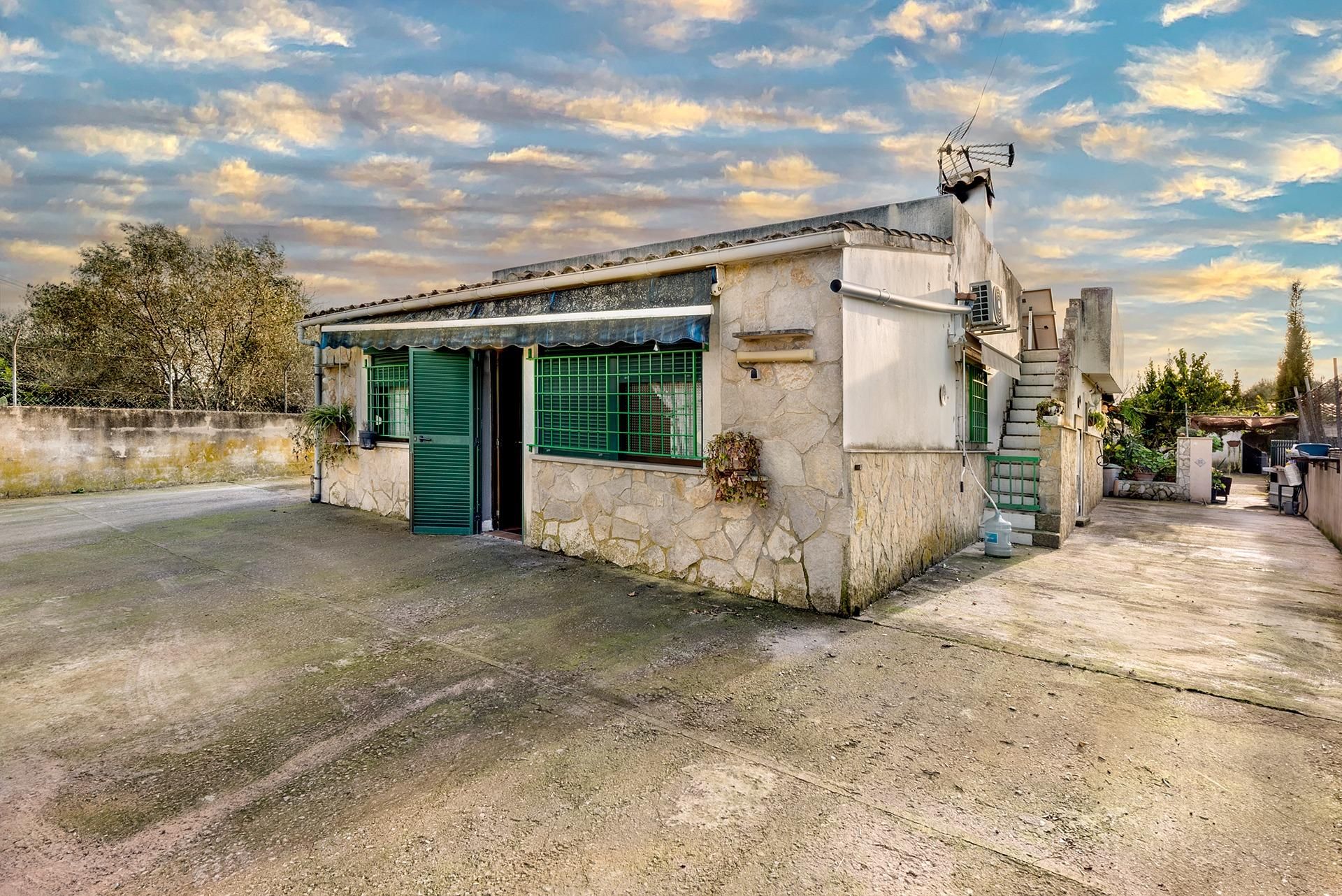 Exterior view of House or chalet for sale in Sencelles  with Air Conditioner, Private garden and Terrace