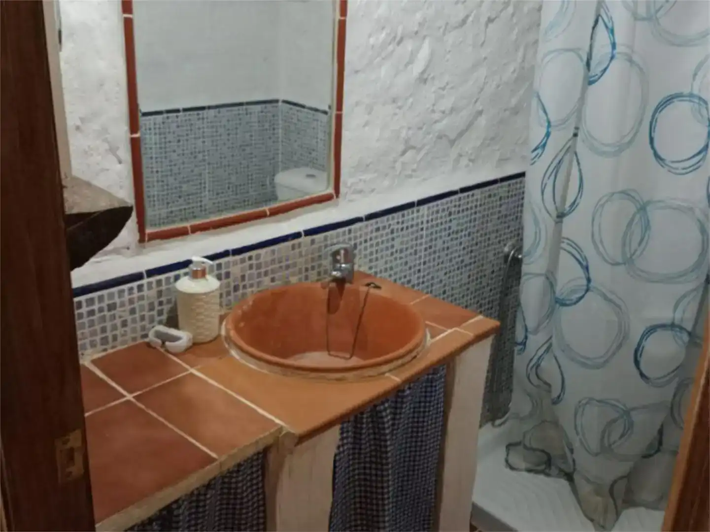 Bany de Finca rústica en venda en Alcudia de Monteagud amb Moblat