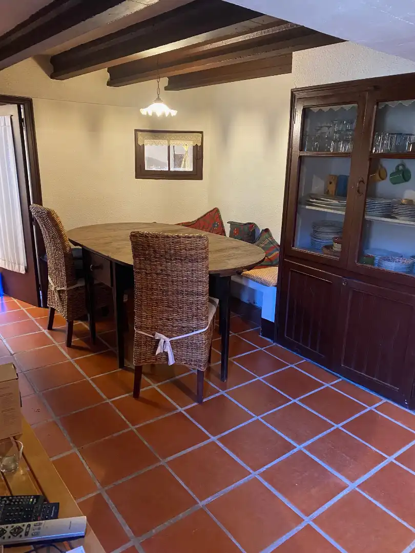 Comedor de Finca rústica en venta en Riudecanyes con Calefacción, Terraza y Amueblado