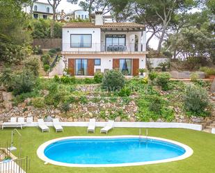 Exterior view of House or chalet for sale in Palafrugell  with Air Conditioner, Heating and Private garden