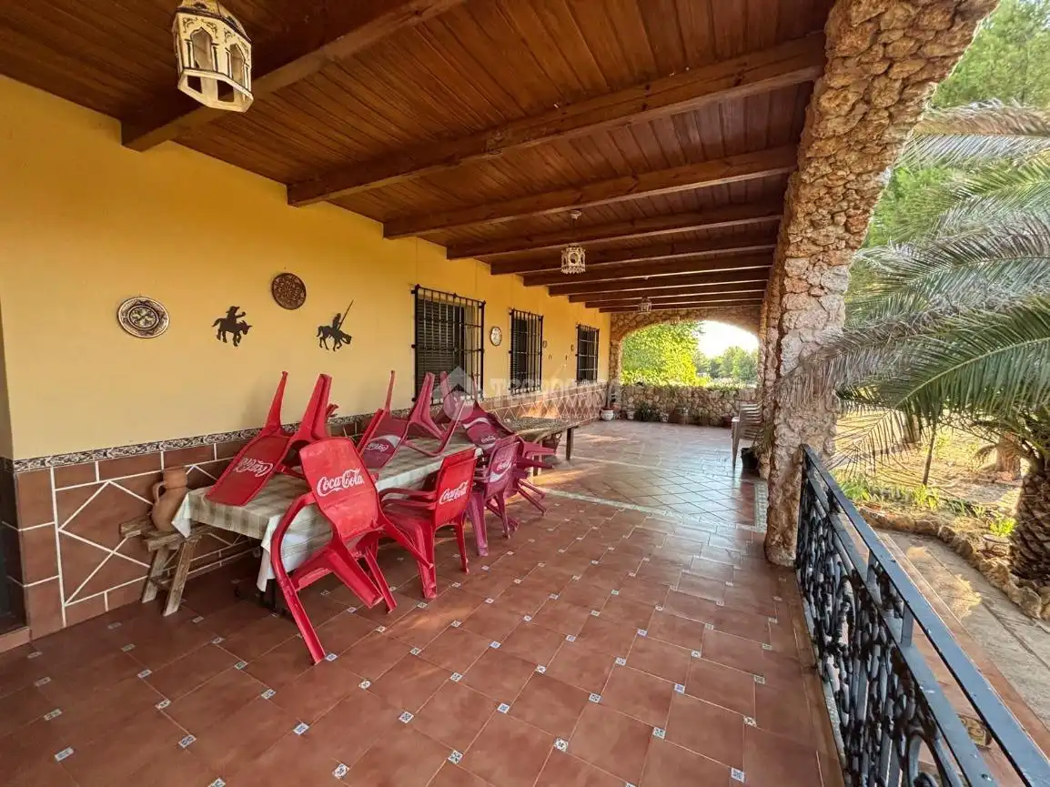 Terrassa de Finca rústica en venda en Argamasilla de Calatrava amb Calefacció