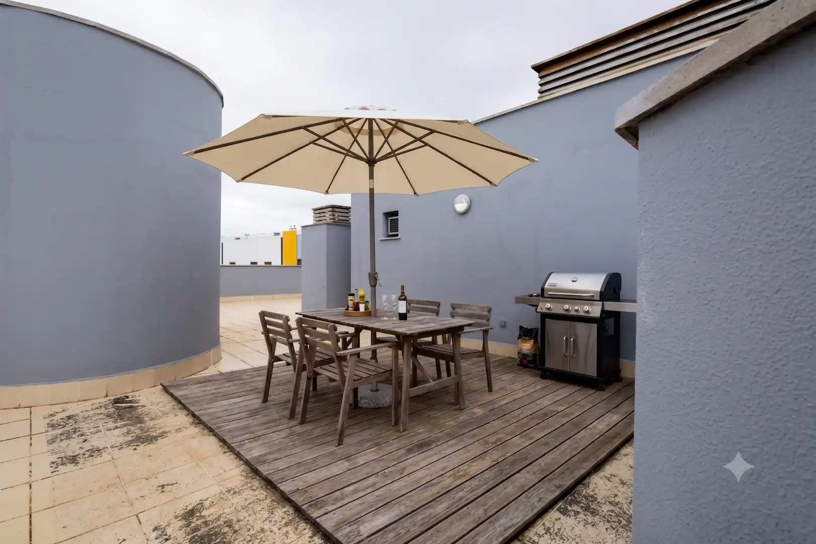 Terraza de Ático de alquiler en San Cristóbal de la Laguna con Terraza, Trastero y Balcón