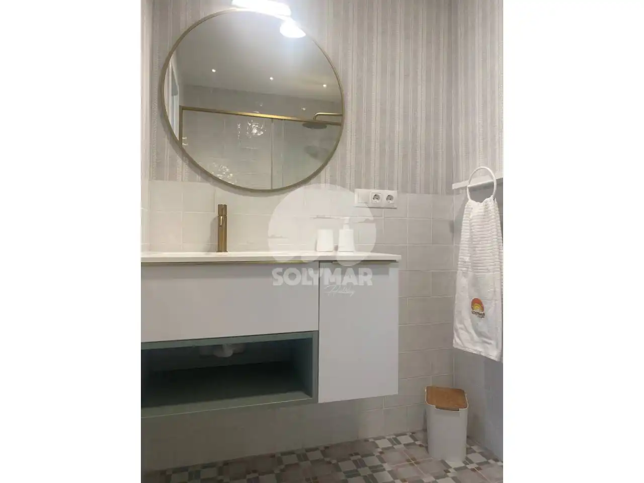 Bathroom of Flat for rent in Vélez-Málaga  with Air Conditioner, Furnished and Balcony