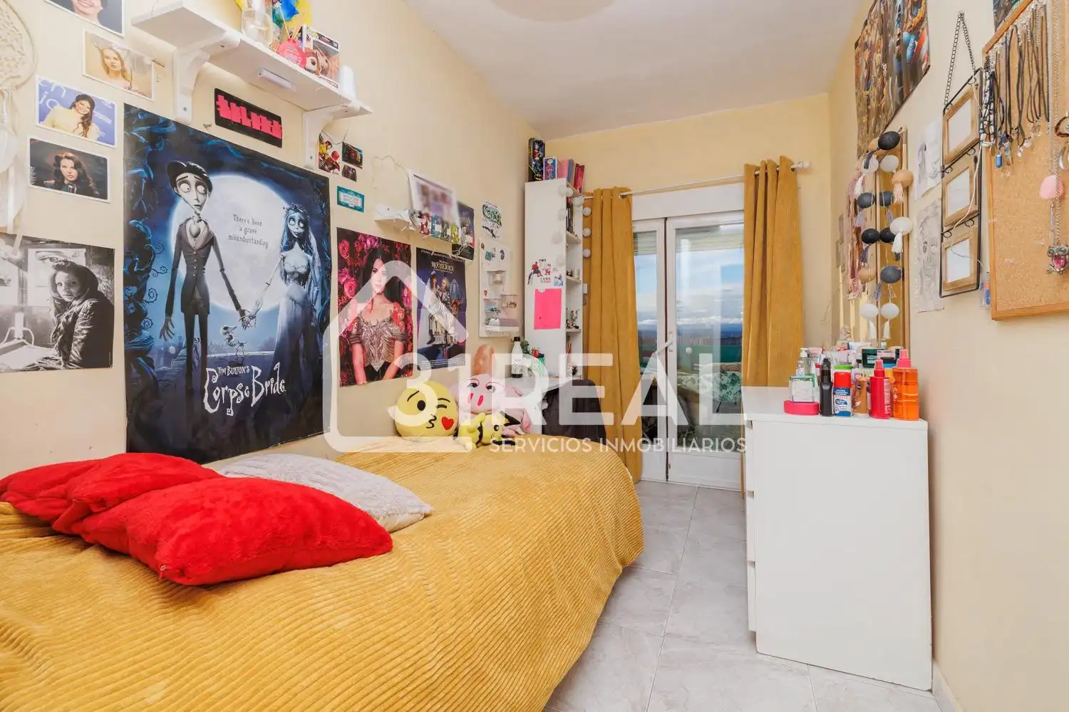 Bedroom of Flat for sale in Madrid  with Air Conditioner, Heating and Terrace