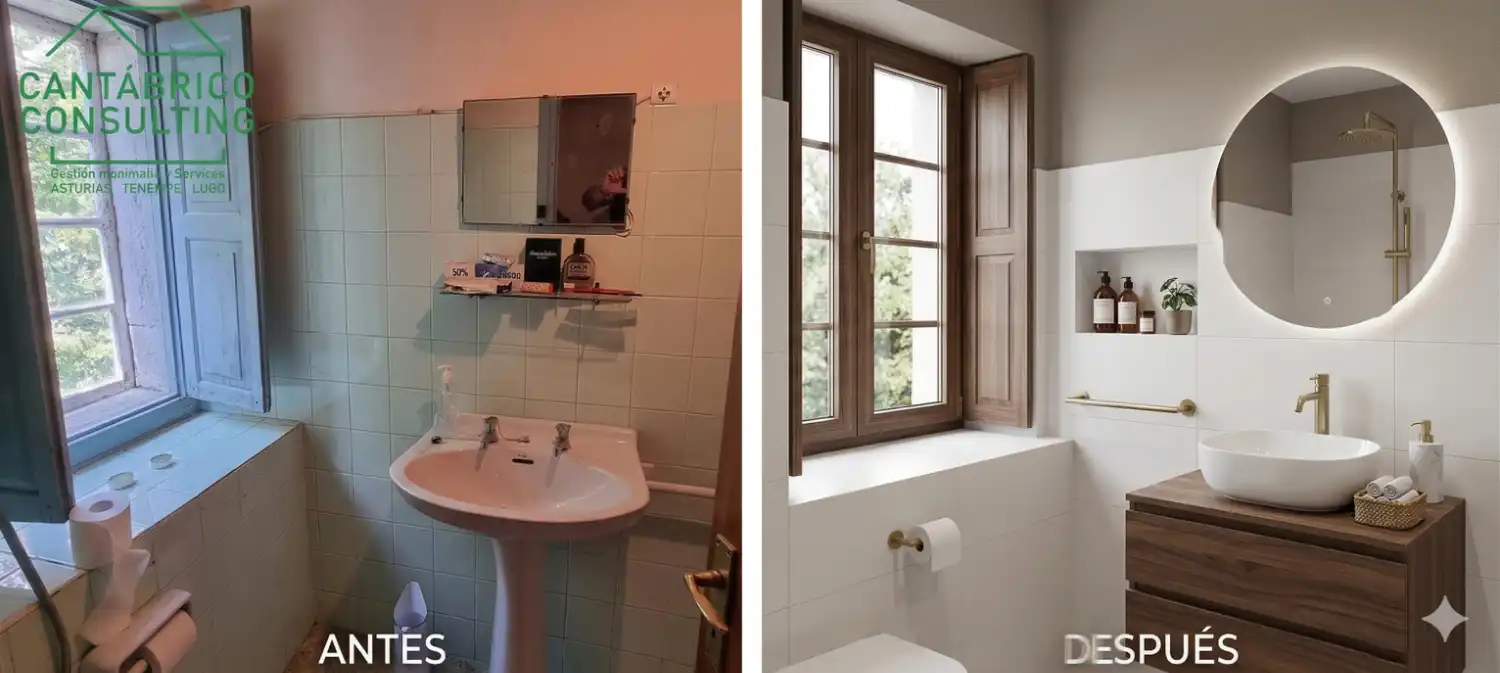 Baño de Finca rústica en venta en Boal con Trastero