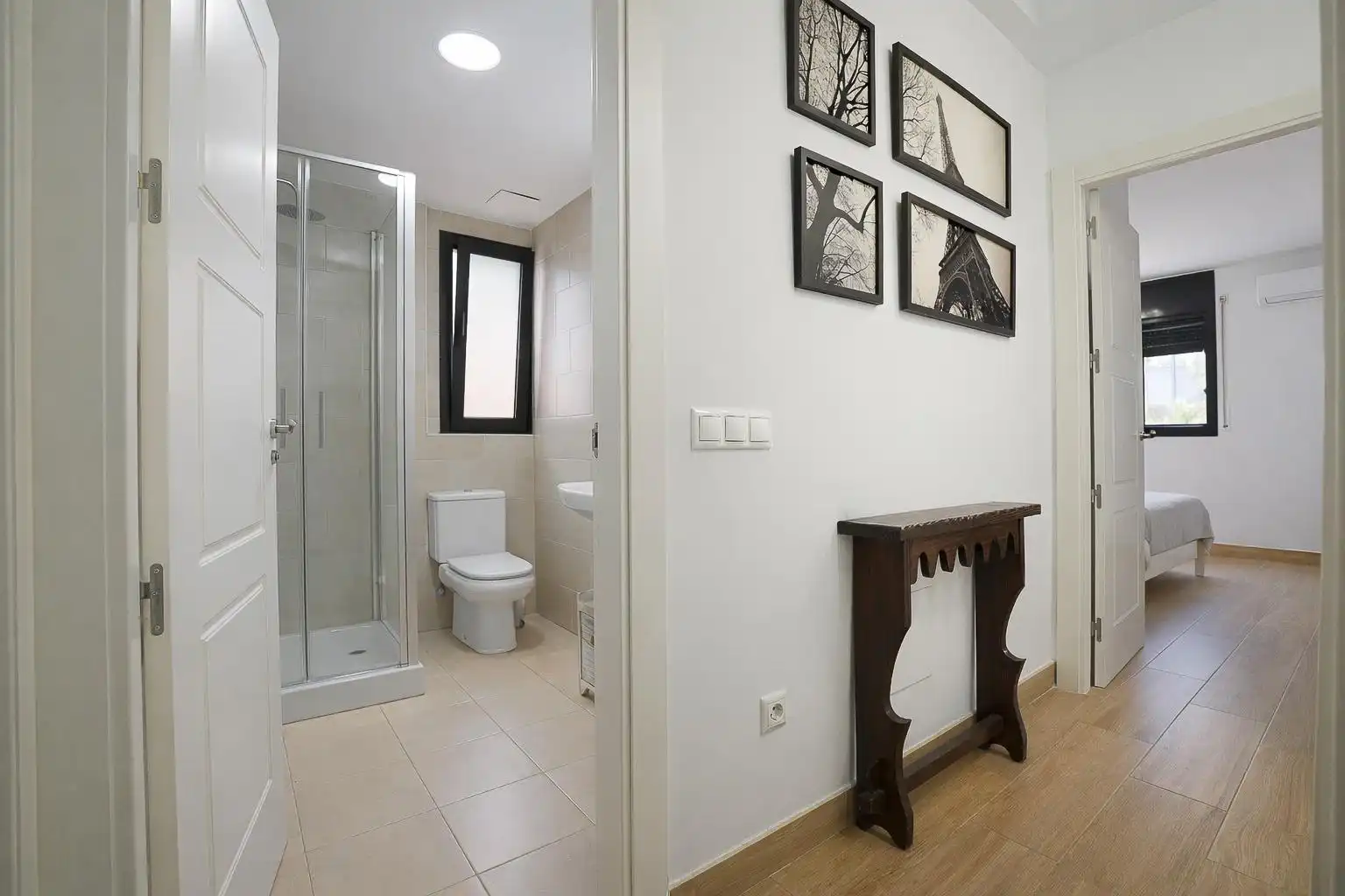Baño de Casa adosada en venta en Vilallonga del Camp con Aire acondicionado, Calefacción y Jardín privado