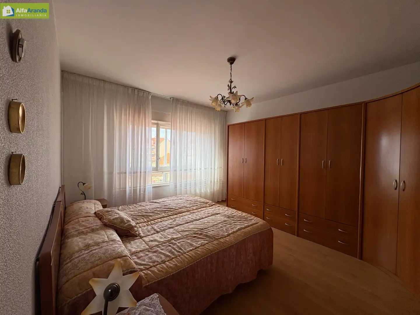 Bedroom of Flat for rent in Aranda de Duero  with Heating, Storage room and Furnished