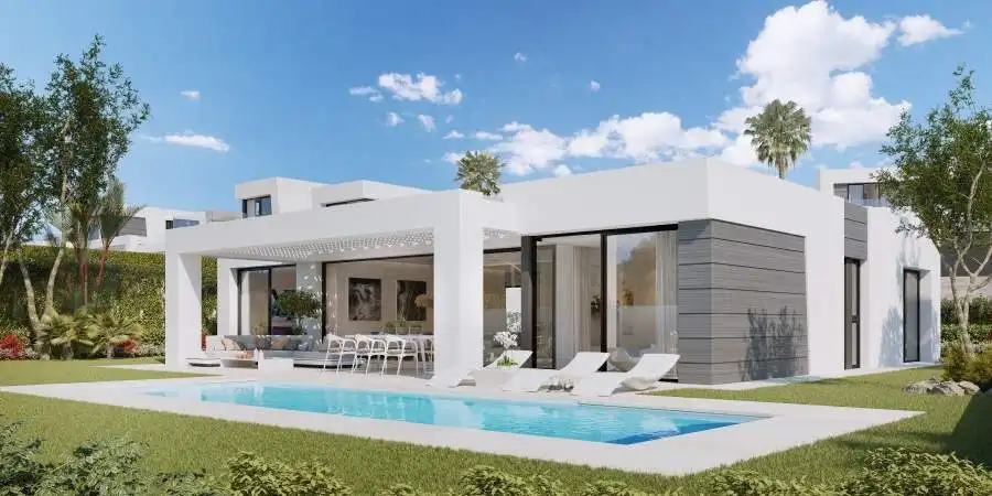 Vista exterior de Casa o xalet de lloguer en Marbella amb Aire condicionat, Calefacció i Jardí privat