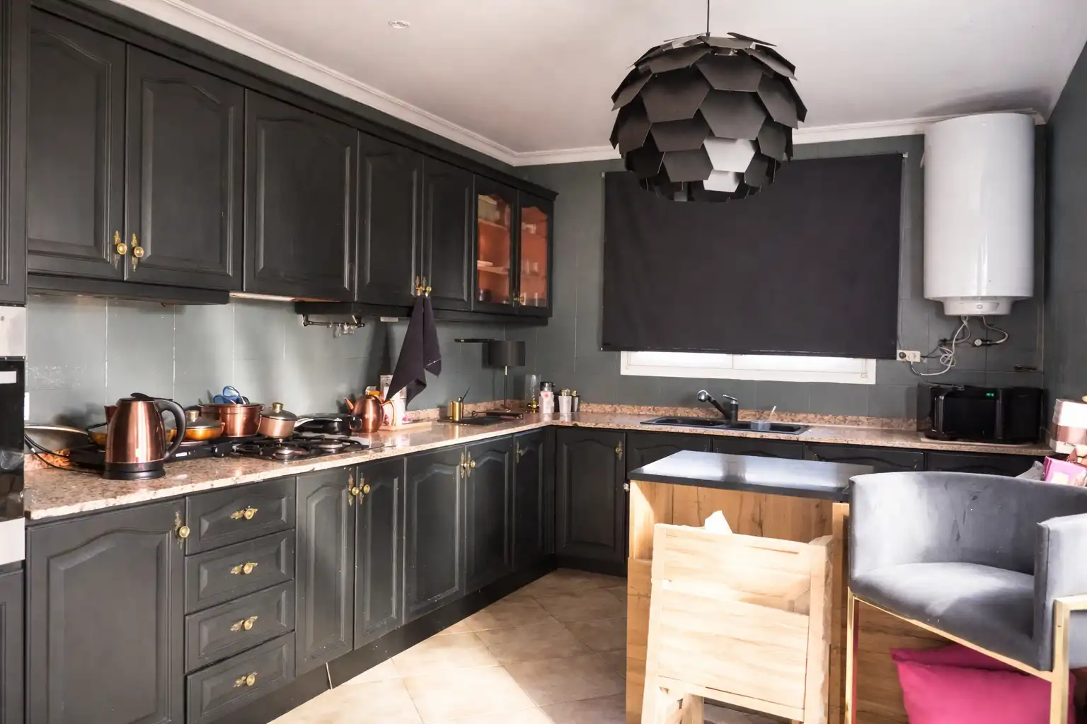 Cocina de Casa adosada en venta en La Nucia con Trastero