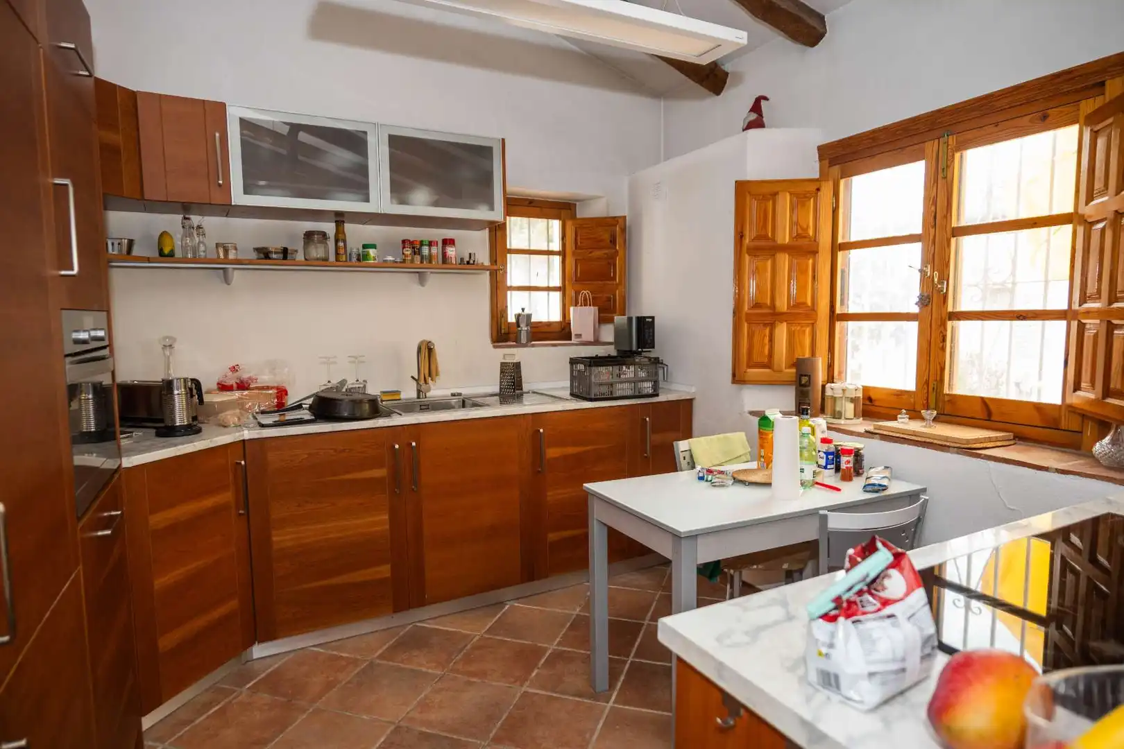 Kitchen of Houses for sale in Canillas de Albaida  with Air Conditioner, Private garden and Terrace