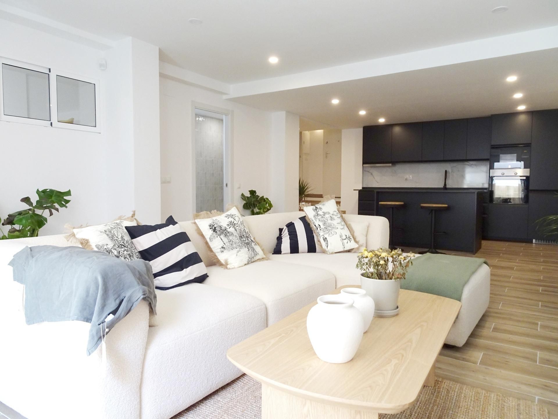 Sala d'estar de Pis en venda en Málaga Capital amb Aire condicionat i Calefacció