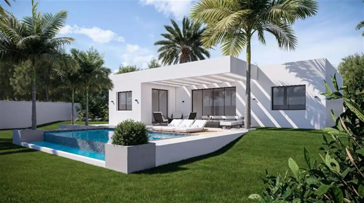 Vista exterior de Residencial en venda en Mijas