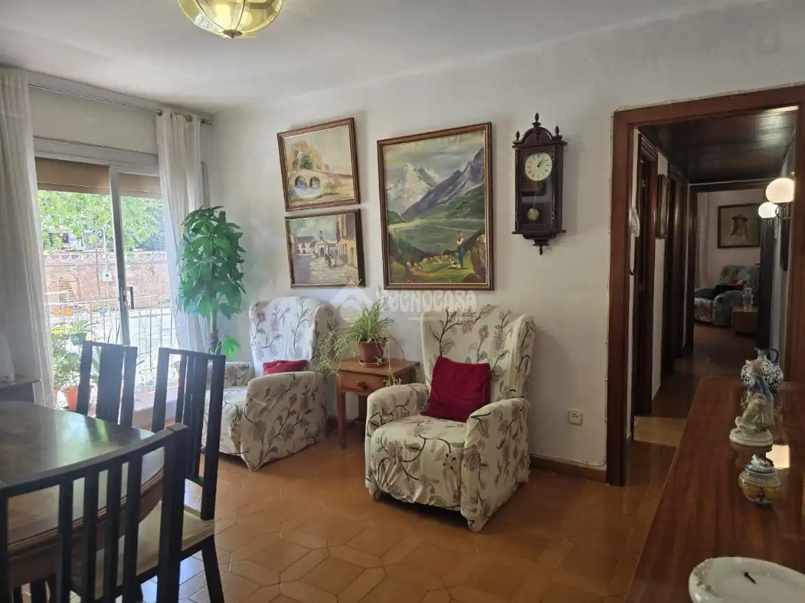 Sala de estar de Piso en venta en Barcelona con Balcón