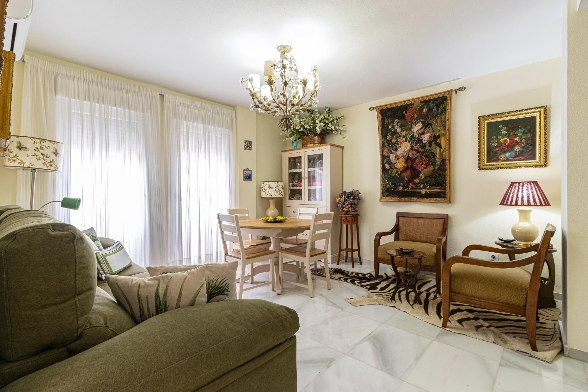 Sala d'estar de Pis en venda en Jerez de la Frontera amb Aire condicionat, Traster i Balcó