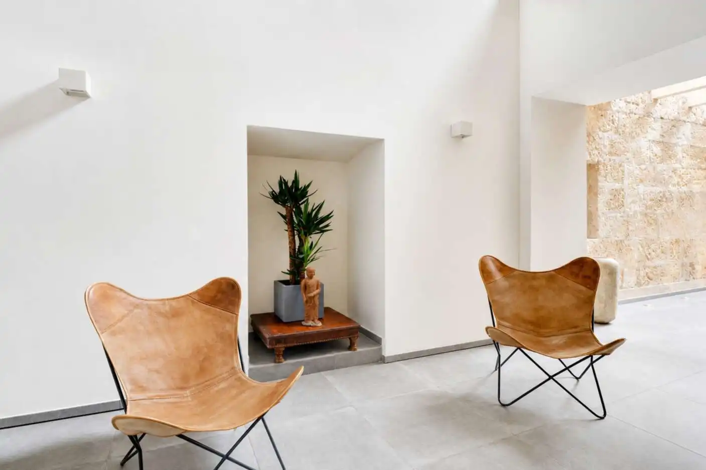 Sala de estar de Casa o chalet en venta en Pollença con Aire acondicionado y Amueblado
