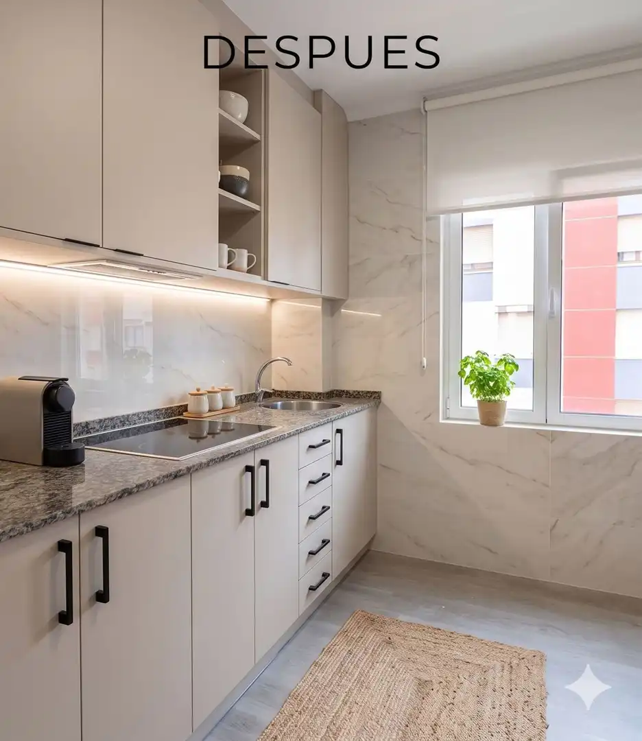 Kitchen of Flat for sale in Gijón   with Swimming Pool