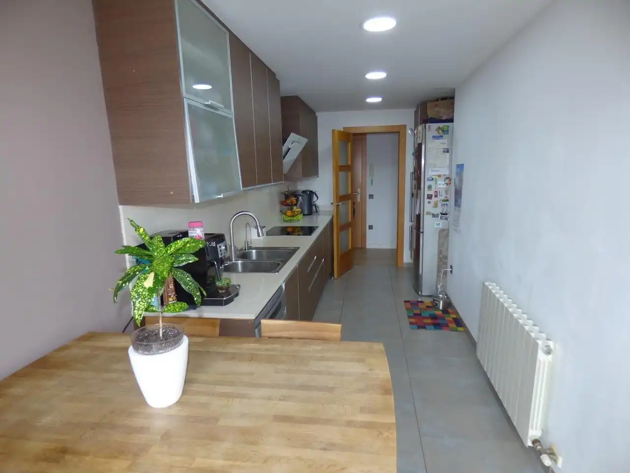 Kitchen of Flat for sale in Malgrat de Mar  with Air Conditioner, Heating and Parquet flooring