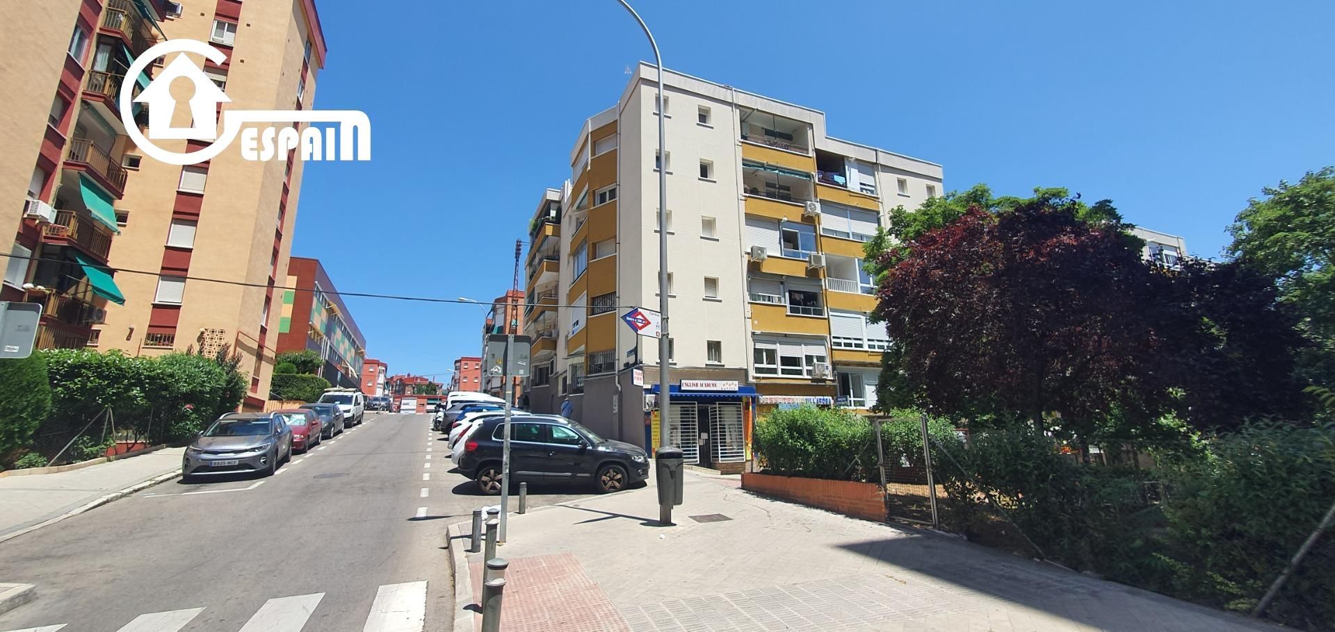 Exterior view of Flat for sale in  Madrid Capital  with Heating