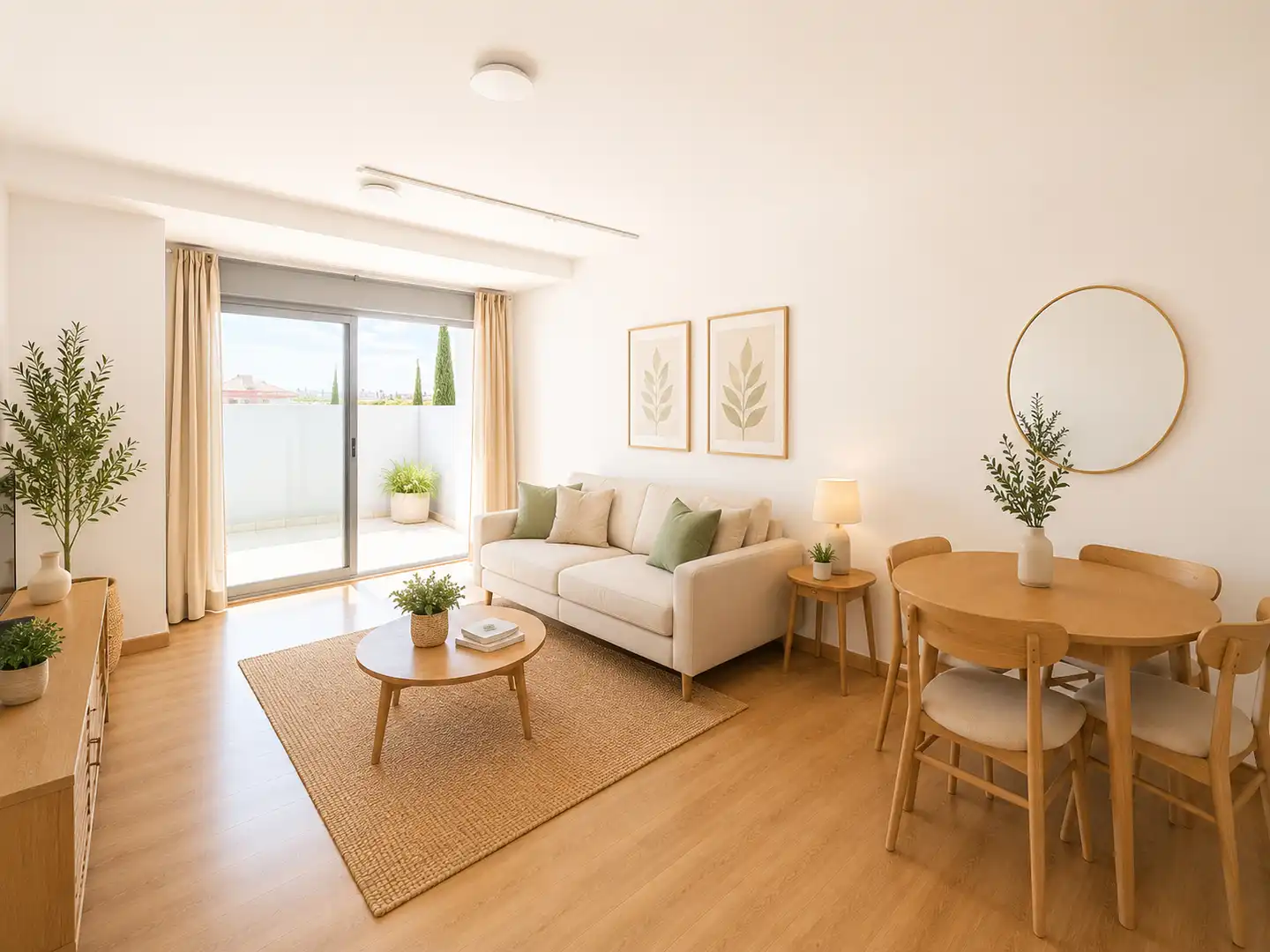 Sala de estar de Estudio en venta en Benalmádena con Terraza
